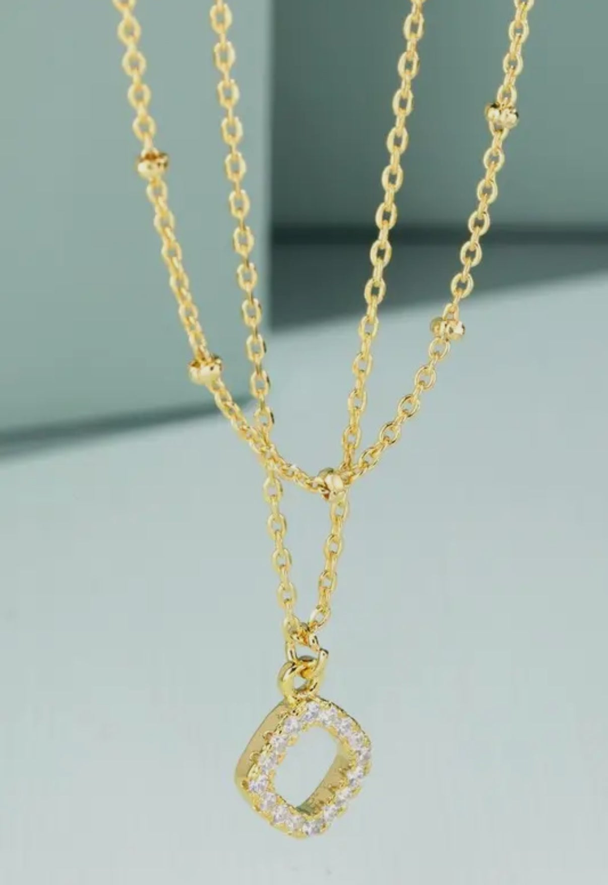 Layered Pendant Necklace
