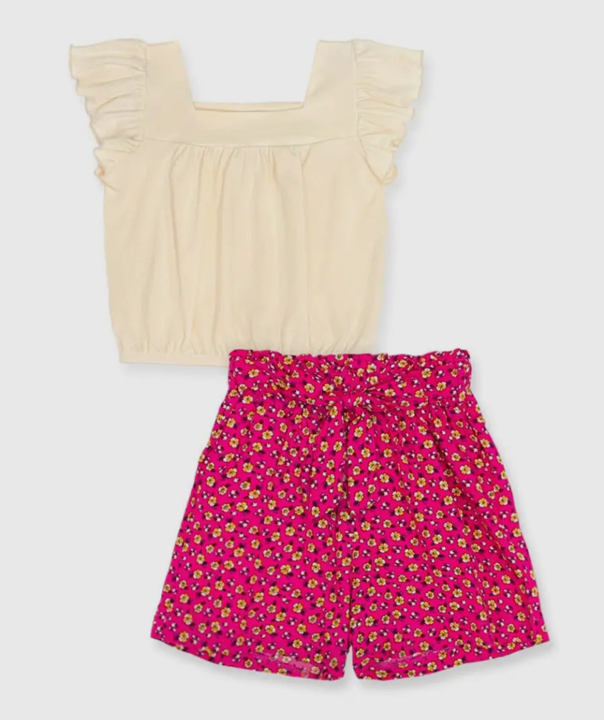 Girls Floral Set