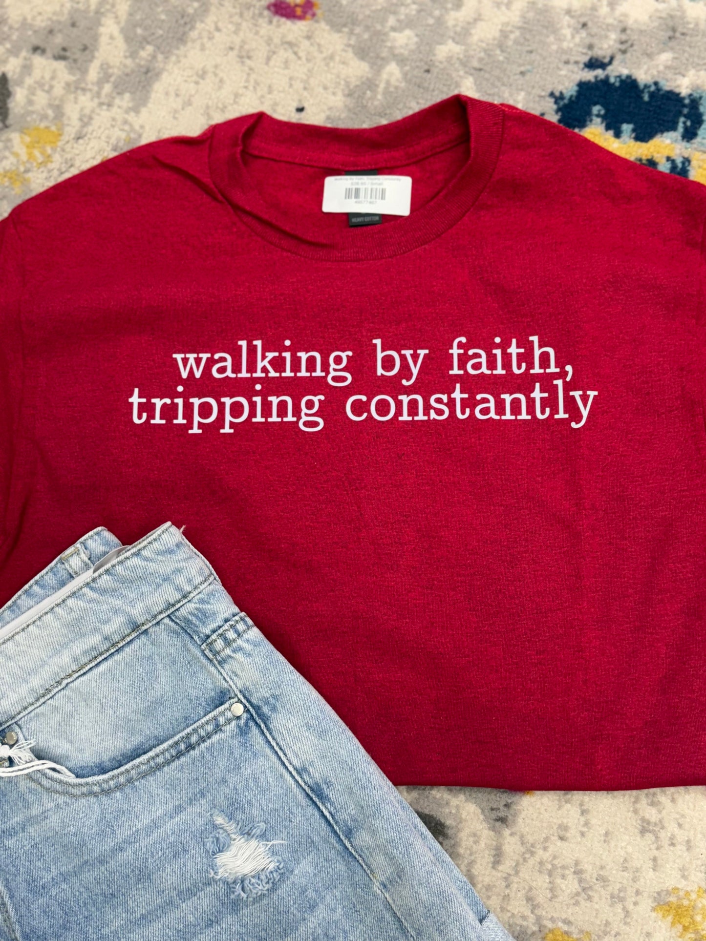 Walking By Faith, Tripping Constantly