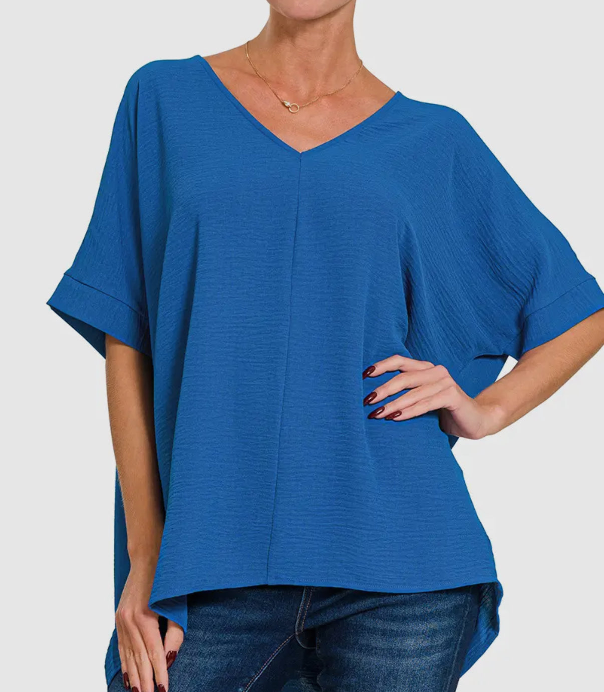 The Summer Staple Top | Blue