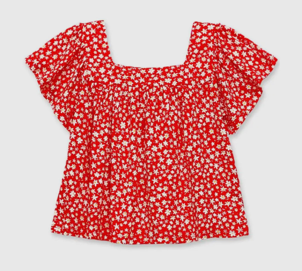 Girls Top | Red