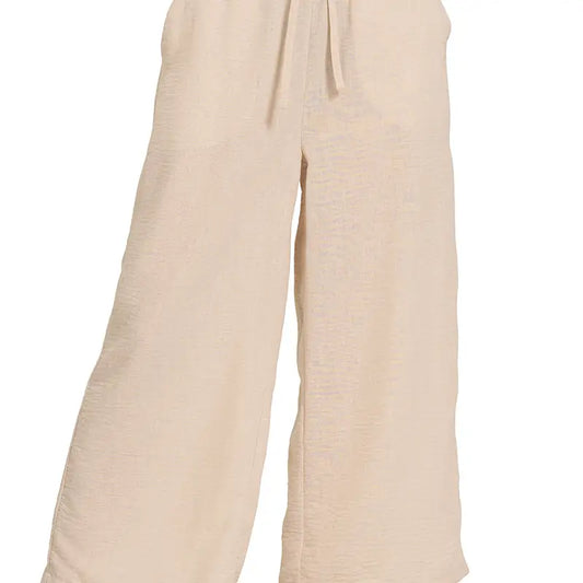 Linen Pants | Beige