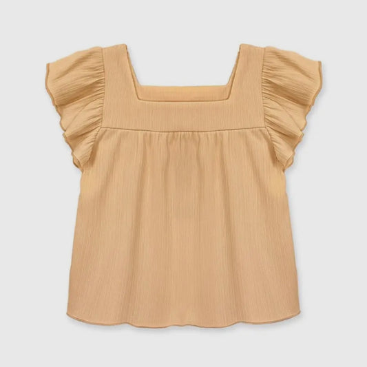 Girls Top | Tan