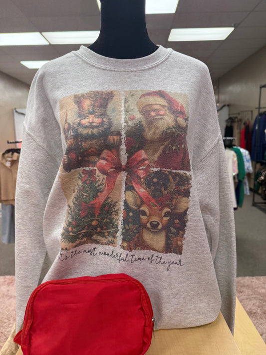 Retro Christmas Sweatshirt