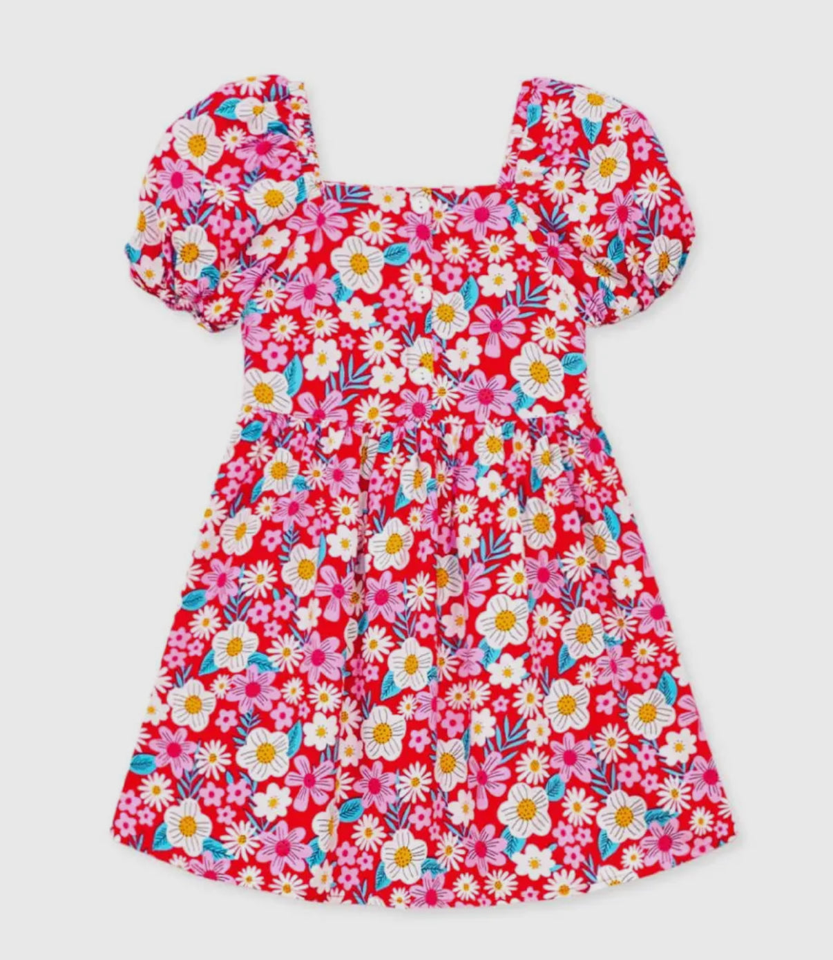Girls Floral Dress