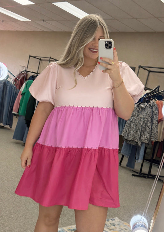 It Girl Faux Leather Dress