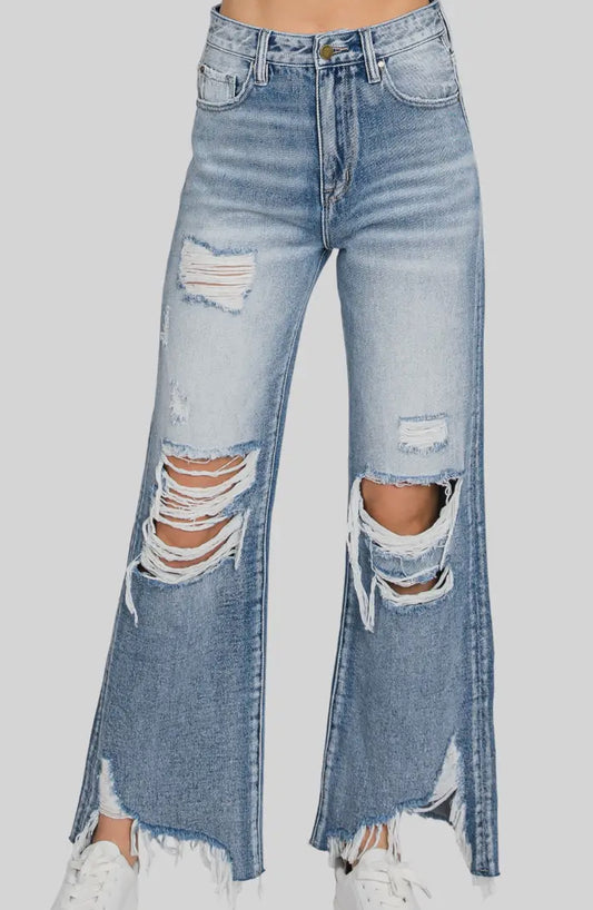 Jazzy Jeans | Vintage Cropped Flare