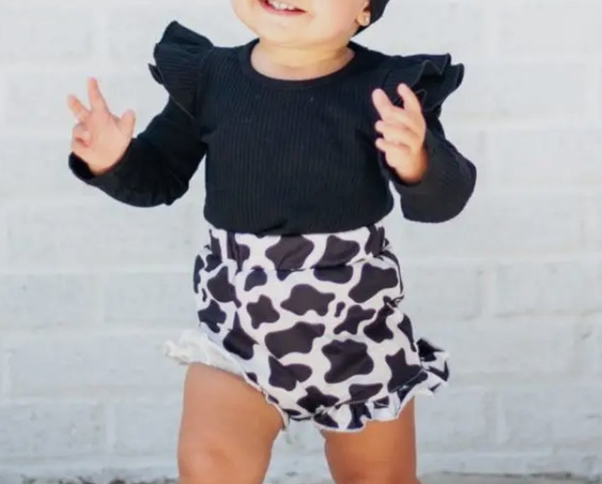 Evie Ruffle Shoulder Top