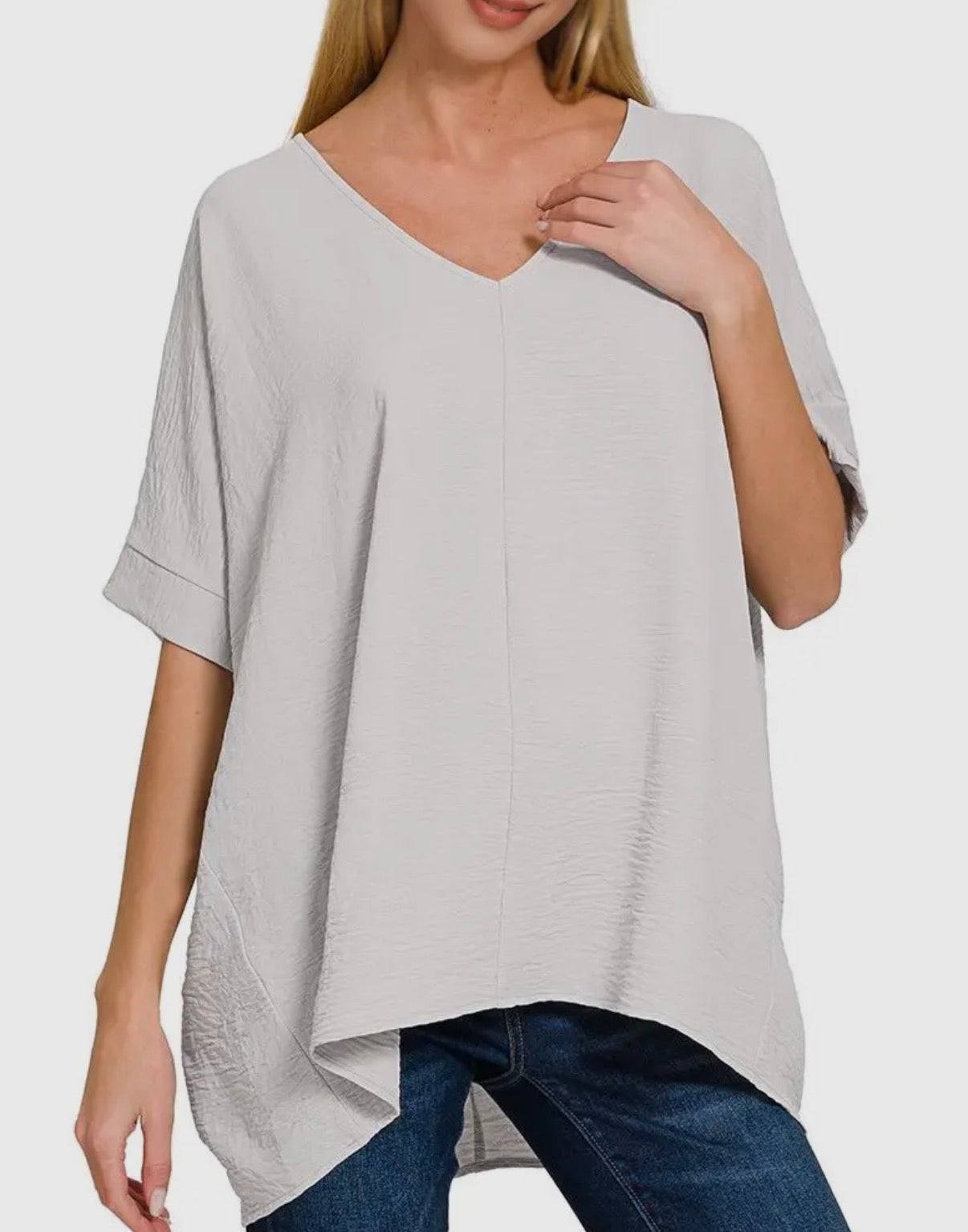 Staple Top | Light Grey