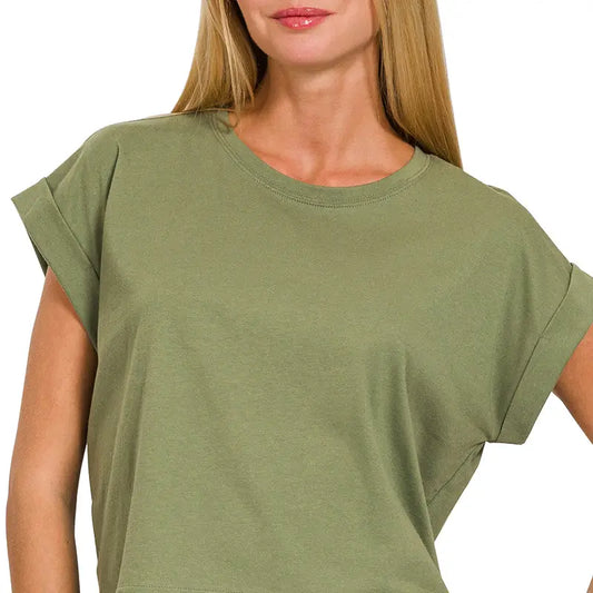 Kaci Tee | Olive