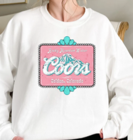 Pink/Turquoise Coors