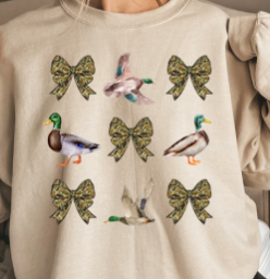 Camo Bow & Ducks