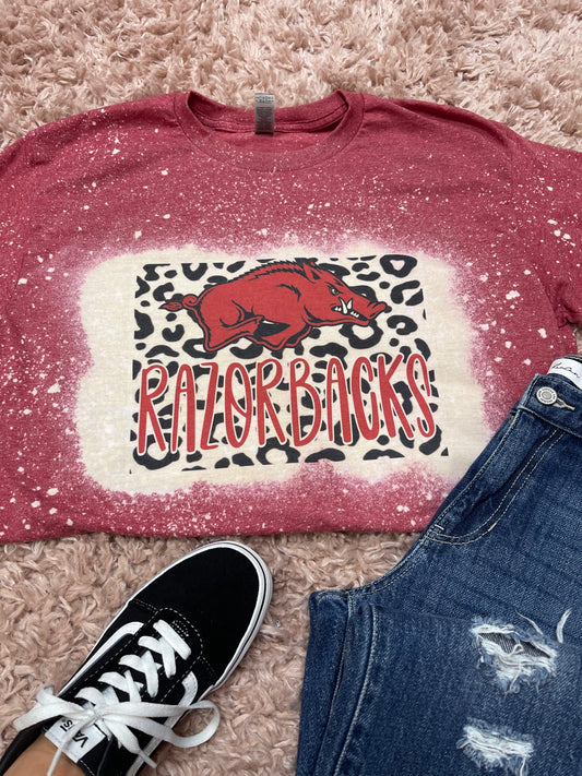 Bleached Razorback Tee